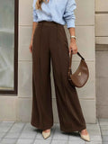 High-Waisted Wide-Leg Pants