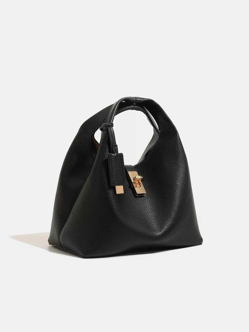 Turn-Lock Crossbody Bag
